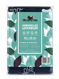 Sabanilla lavable reutilizable EcoPad 60 para
perros color azul Sloarapets 